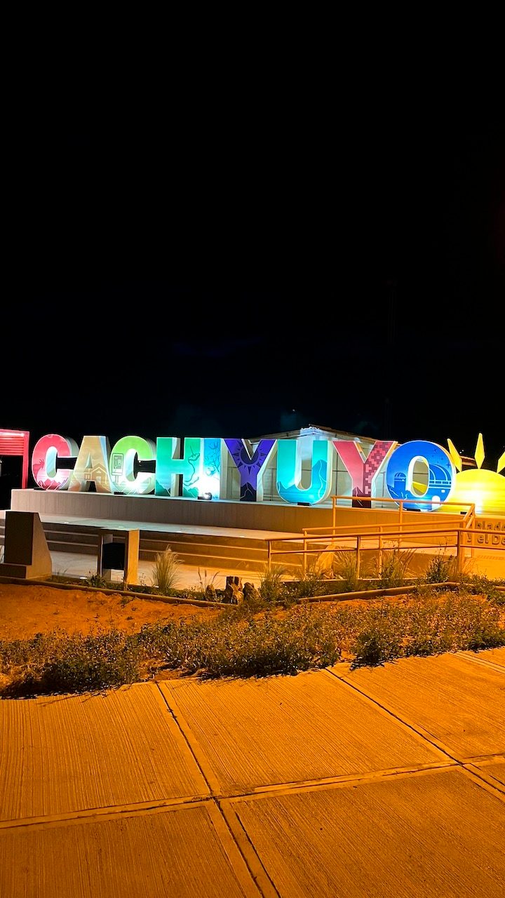 Tercera parada.. Cachiyuyo.