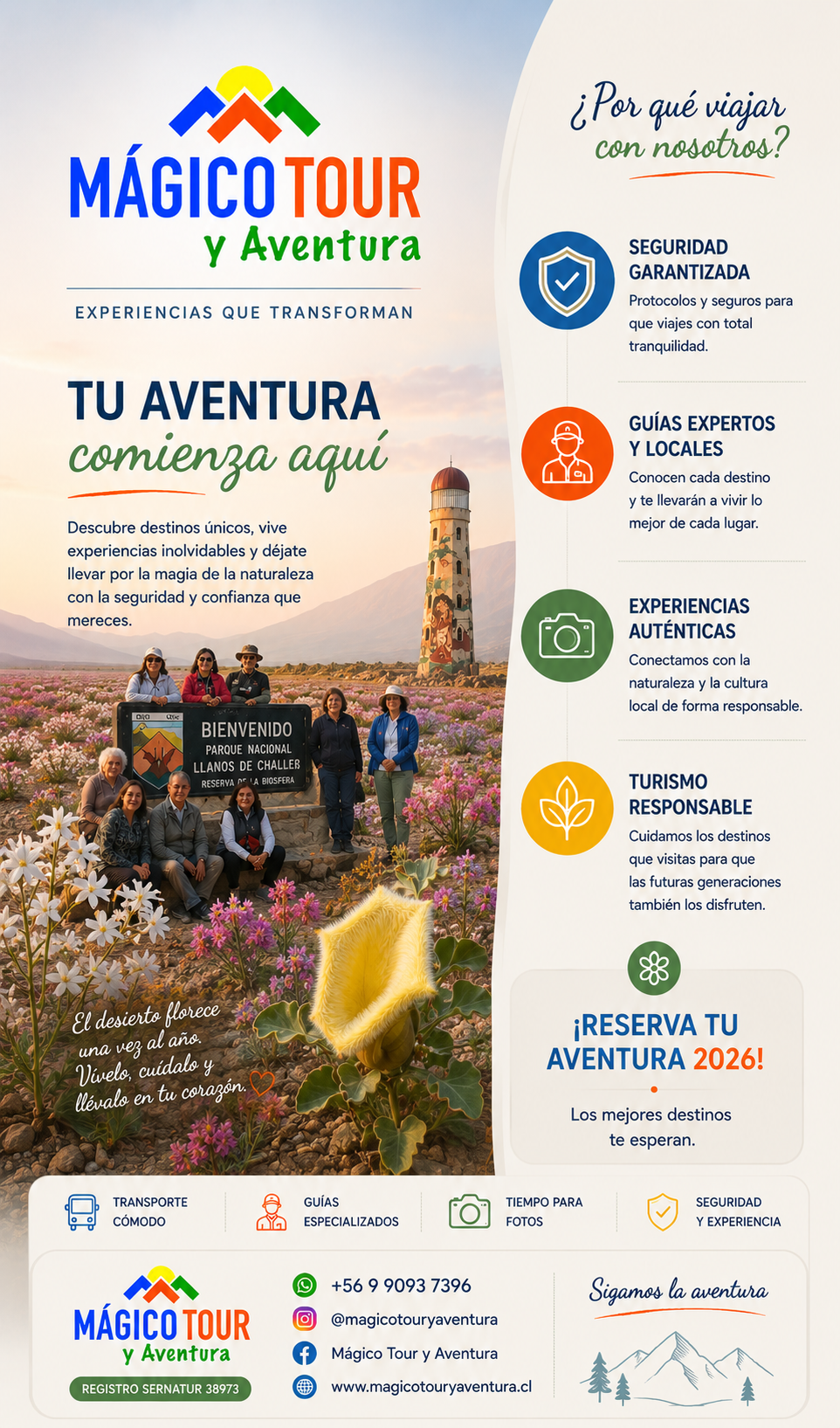 TOUR DESIERTO FLORIDO 2026